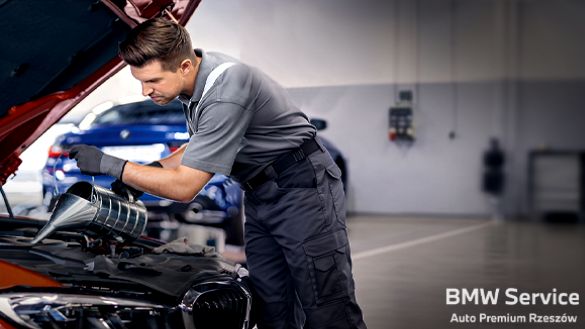 Promocja wymiana oleju za 1 zł w autoryzowanym serwisie BMW Auto Premium Rzeszów